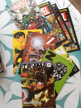 Lote revistas promocionales de comics
