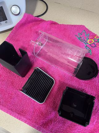 Cafetera Nespresso azul