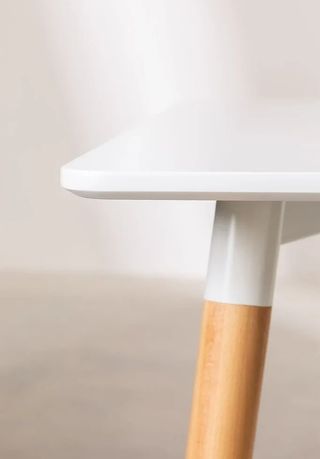 MESA COMEDOR 140CM + 6 SILLAS NÓRDICAS