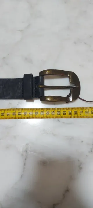 Cintura Timberland pelle vintage 110 cm