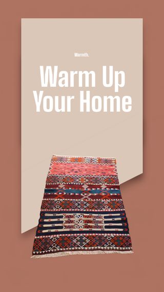 Alfombra Kilim Cicim Vintage Turca