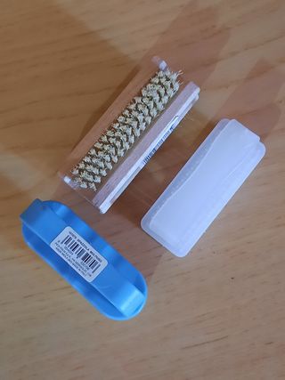 Set 3 spazzole per unghie