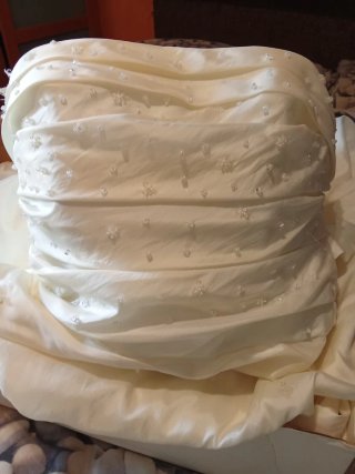 Vestido de Novia Blanco Roto