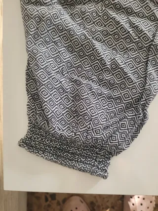 Pantalón estampado mujer