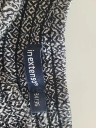 Pantalón estampado mujer