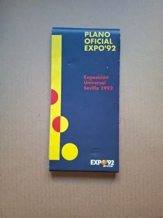 Plano Oficial Expo '92 Sevilla