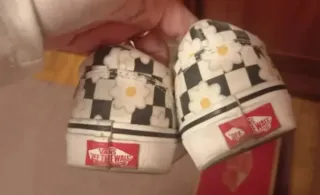 Zapatillas Vans Checkerboard Flores