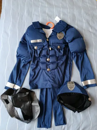 Disfraz Policía Infantil talla 7 a 9 años
