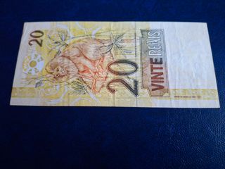 Billete de 20 Reales Brasileños