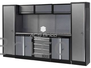 Conjunto Taller 5 Módulos S/Acero Inox Alyco 199016