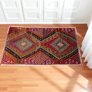Auténtico Kilim Turco de Lana