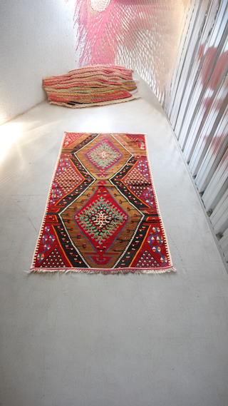 Auténtico Kilim Turco de Lana
