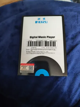 Reproductor MP3 Negro y Blanco