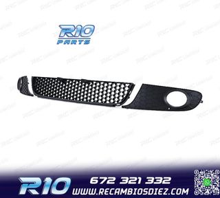 REJILLAS PARAGOLPES VOLKSWAGEN VW GOLF 6 08-12 NEGRO