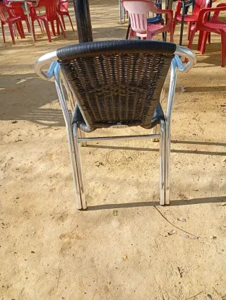 Sillas de aluminio apilables