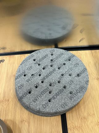 Mirka Iridium Papel de lija Ø 225mm Grano cierre