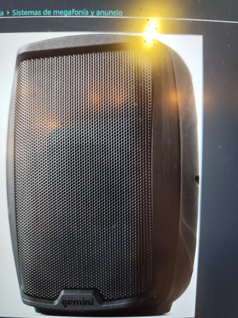 Altavoz Gemini 2000W 15 Autoamplificado alta piten