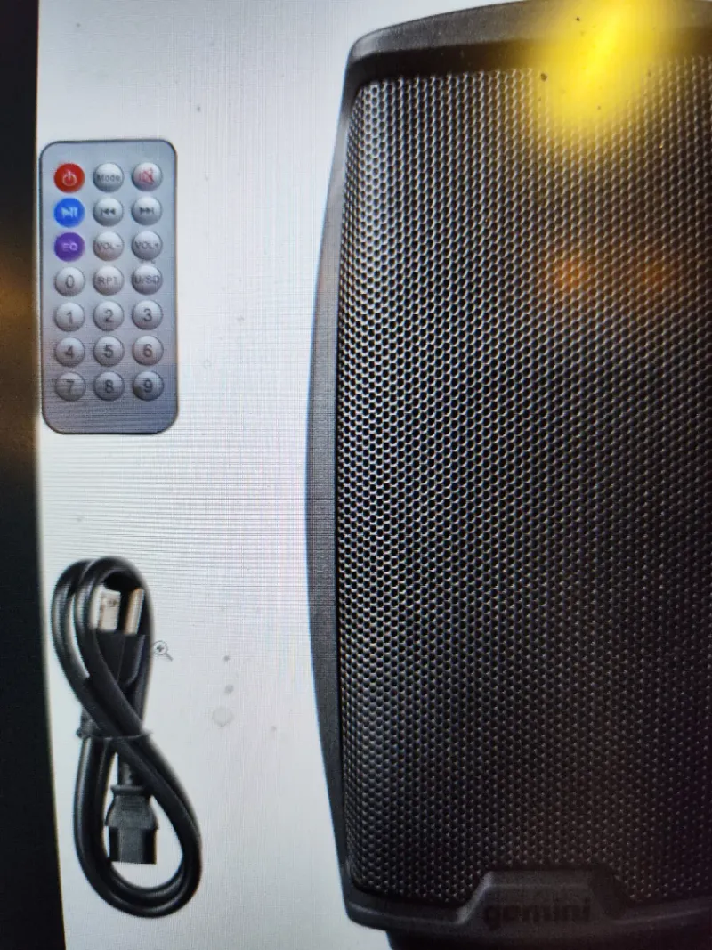 Altavoz Gemini 2000W 15 Autoamplificado alta piten afbeelding 3