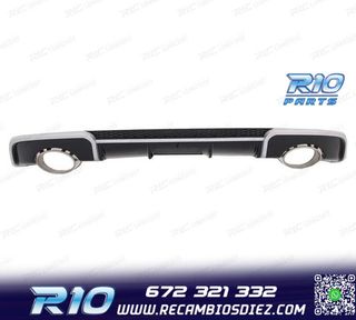 DIFUSOR AUDI A3 8V 12-16 LOOK RS + COLAS ESCAPE