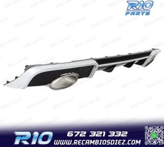 DIFUSOR AUDI A3 8V 12-16 LOOK RS + COLAS ESCAPE