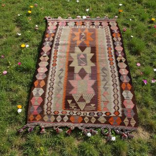 Alfombra Kilim Turca Vintage
