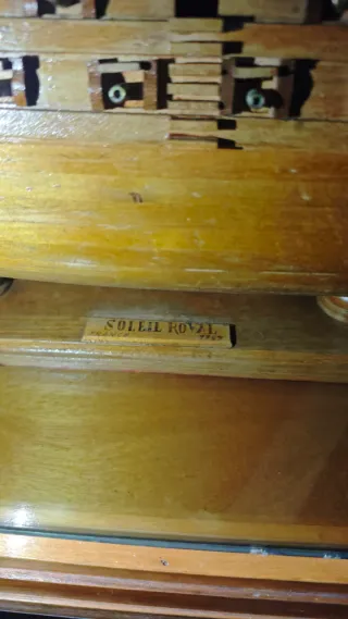 Maqueta Barco Soleill Royal Francia 1767