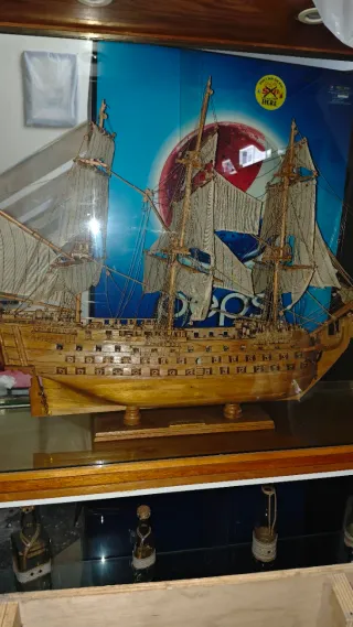 Maqueta Barco Soleill Royal Francia 1767
