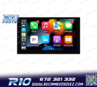 RADIO GPS ANDROID 14 2DIN 7" MULTIMEDIA GPS HD 3 USB SD