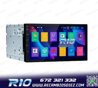 RADIO GPS ANDROID 14 2DIN 7" MULTIMEDIA GPS HD 3 USB SD