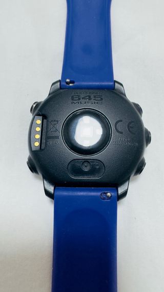Garmin Forerunner 645 Music Negro, correa azul