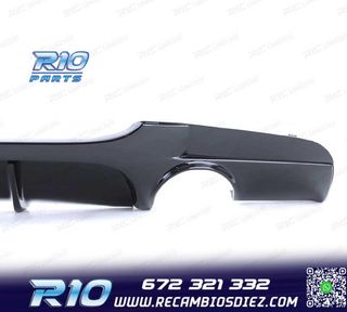 DIFUSOR BMW E90 E91 LOOK M PERFORMANCE NEGRO BRILLO