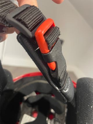 Casco de esquí infantil Quechua rojo