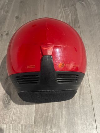 Casco de esquí infantil Quechua rojo