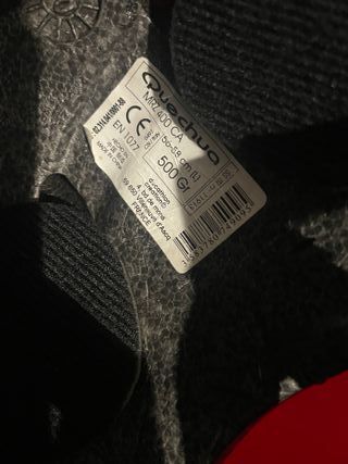 Casco de esquí infantil Quechua rojo