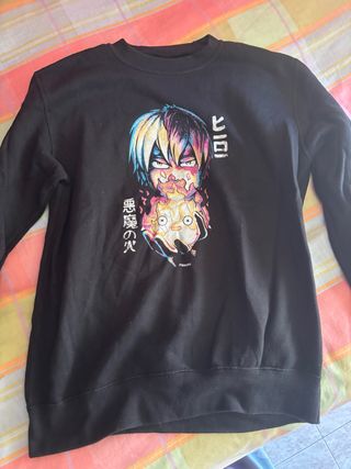 Sudadera Anime Todoroki Multicolor