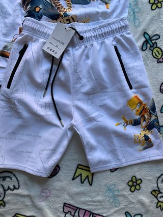 Conjunto Bart Simpson Talla M Nuevo