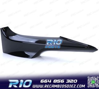 SPLITTERS PARAGOLPES BMW E92 E93 06-10 LOOK M NEGRO BRILLO