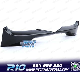 SPLITTERS PARAGOLPES BMW E92 E93 06-10 LOOK M NEGRO BRILLO