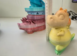 Hucha / Mealheiro 3D Colorido