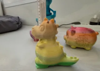 Hucha / Mealheiro 3D Colorido