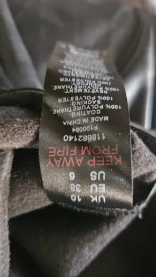 Leggings negros efecto piel