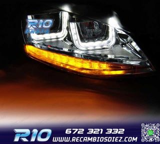 FAROS VOLKSWAGEN VW GOLF 7 12-17 LOOK GTI LED LUZ DIURNA