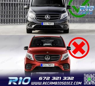 PARRILLA MERCEDES W447 14-19 LOOK GTR PANAMERICANA NEGRO BRI