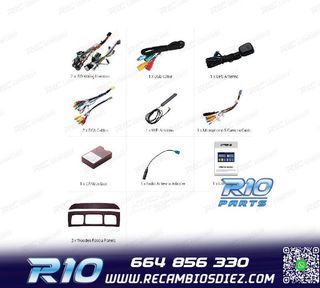 RADIO GPS ANDROID 10 PARA MERCEDES S W220 98-05