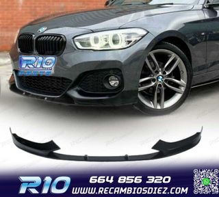SPOILER LIP BMW F20 F21 LCI 15-19 LOOK M PERFORMANCE NEGRO M