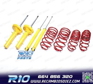 KIT SUSPENSIÓN DEPORTIVA PARA SEAT