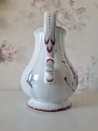 Jarra Sarreguemines Policromada