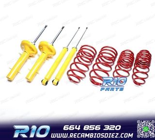 KIT SUSPENSIÓN DEPORTIVA PARA RENAULT