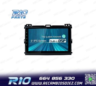 RADIO GPS ANDROID 12 PARA TOYOTA LAND CRUISER 02-09