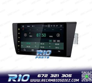 RADIO GPS ANDROID 14 BMW E90 E91 E92 E93 PANTALLA 9" TACTIL